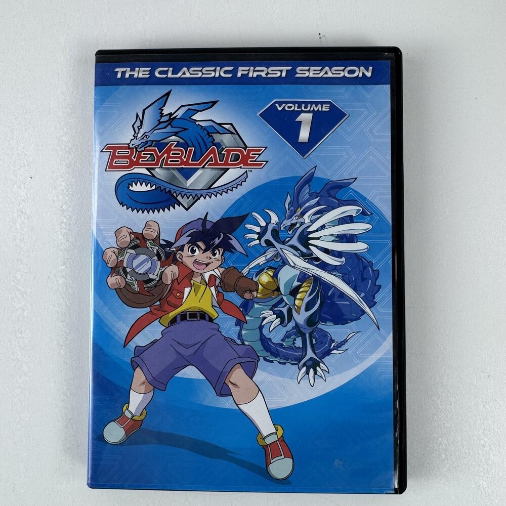 Beyblade Classic First Season Volume 1 DVD 2001 Anime TV NTSC Region 1 Cinedigm